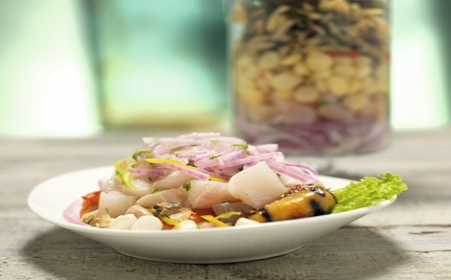 Cebiche al pomo
